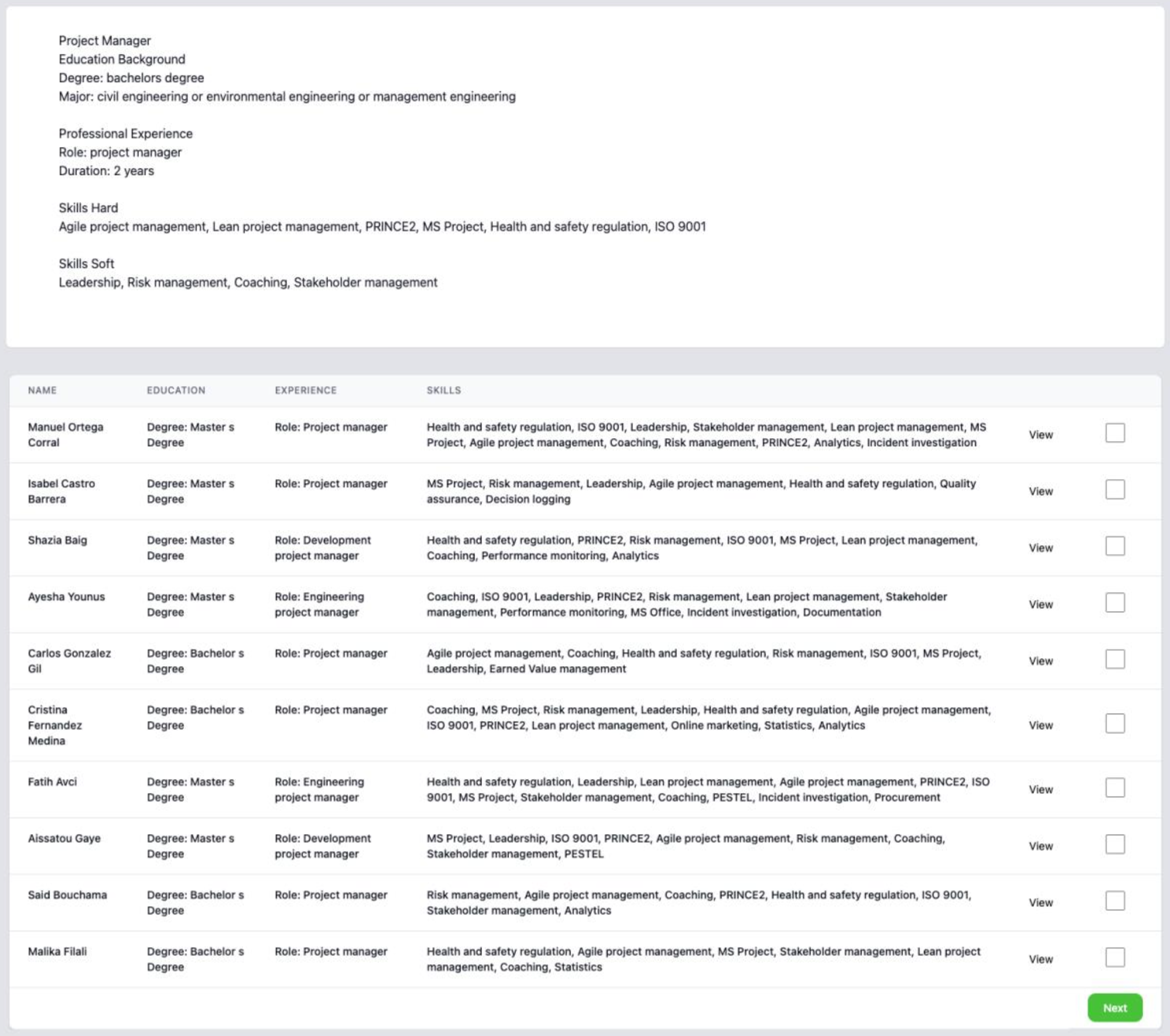 Ranking Annotate UI
